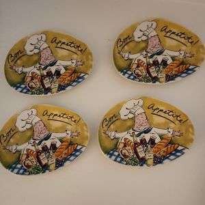 Bon Appétit Mini Plates